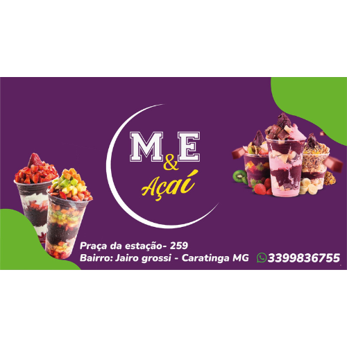 M&E Açaí