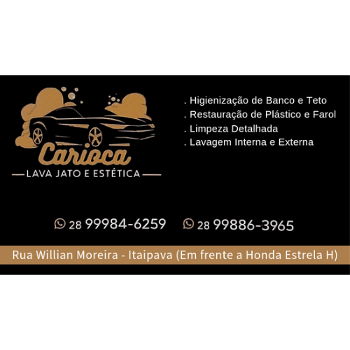 Carioca Lava Jato e Estética