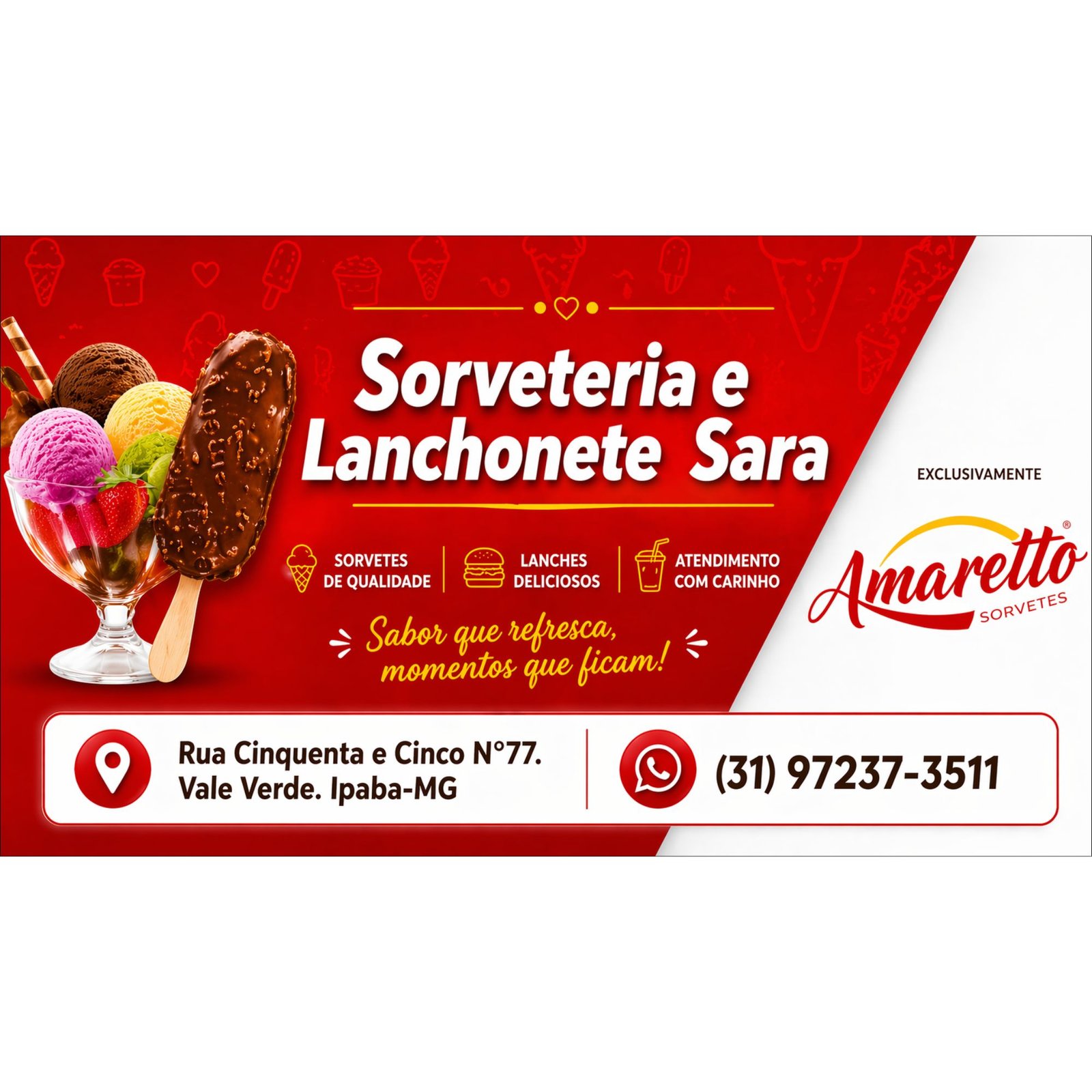 Sorveteria e Lanchonete Sara
