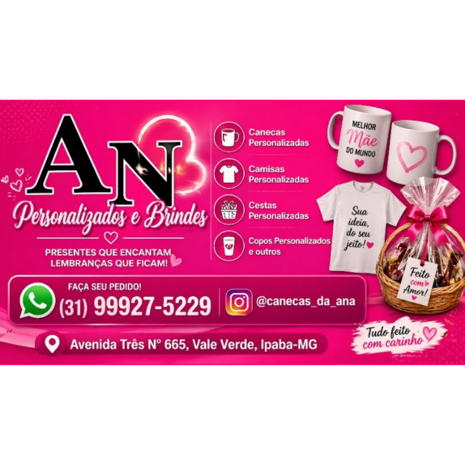 AN Personalizados e Brindes