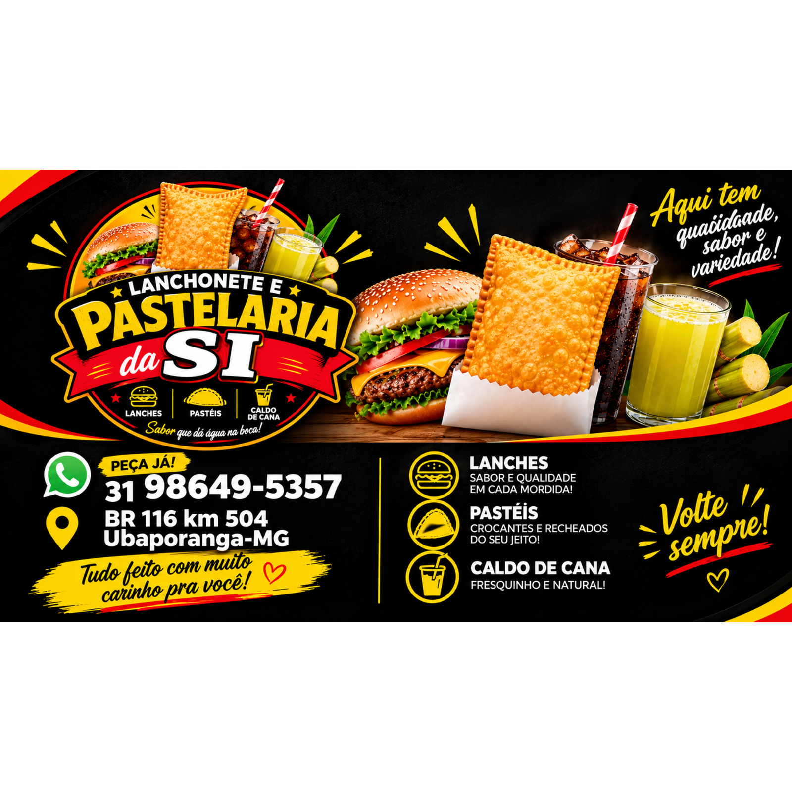 Lanchonete e Pastelaria da Si